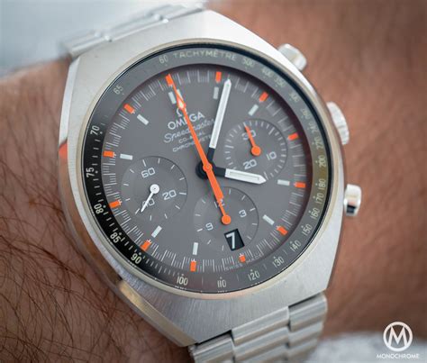 omega speedmaster orange hands